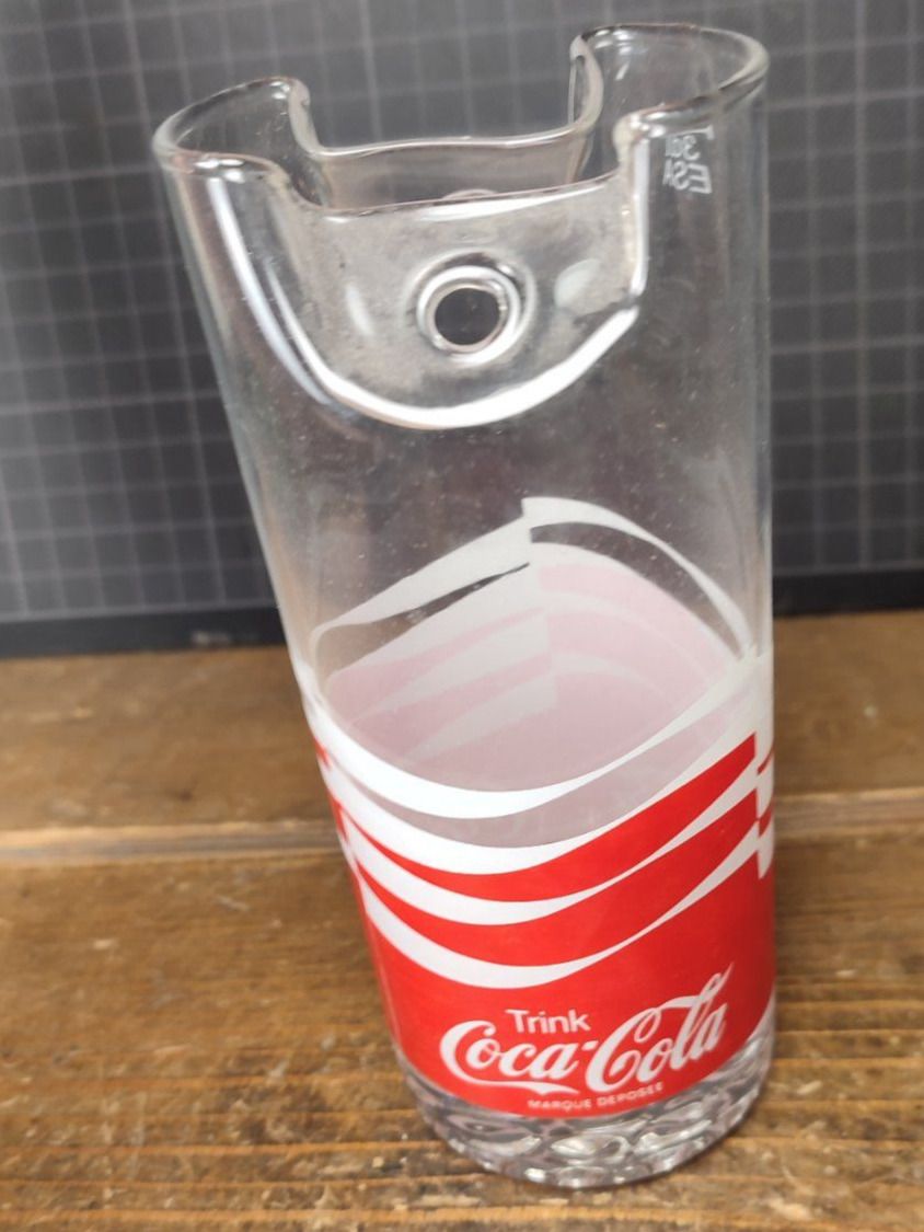Coca-Cola Gläser: Wunderschönes seltenes Glas von COCA COLA – Gebraucht aus Gelterkinden von MYSTOREFORYOU4460 6