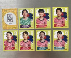 Panini WM 26 Sticker KOR 1,3,6,7,8,9,17,19