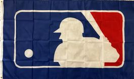 MLB Fahne USA Baseball New York Yankees Schläger Pitcher