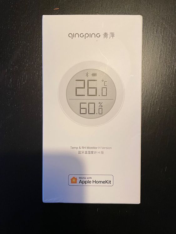 HomeKit Sensor für Temperatur und Luftfeuchtigkeit Kaufen auf Ricardo