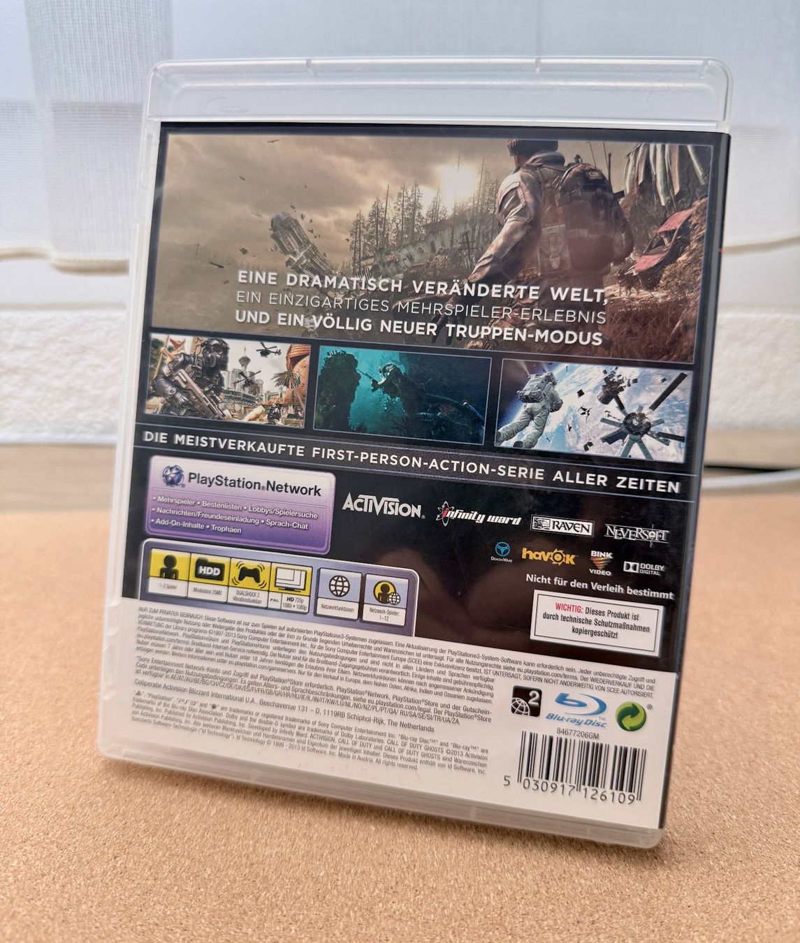 Sony Spiele: PS3 COD Call of Duty Ghosts (USK) – Gebraucht aus Dintikon von Onomichio-Kun 1