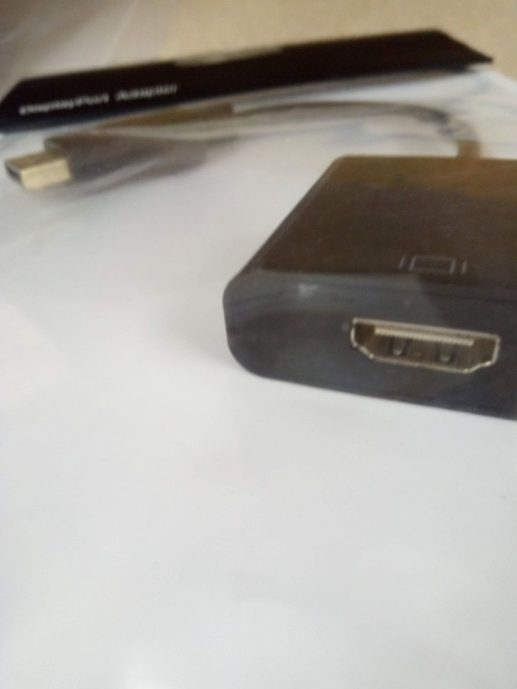 Unità & Adattatore: Displayport zu HDMI Adapterkabel (breit) – Nuovo e nell'imballaggio originale da Ermatingen venduto da rik4rdo 1