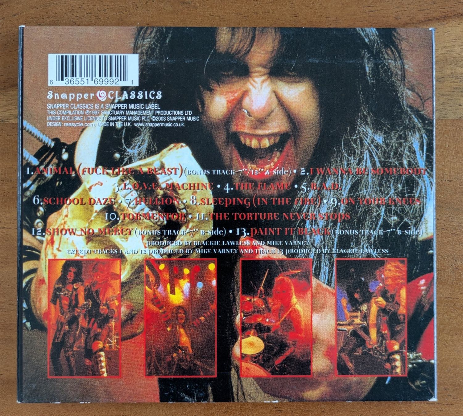 CD: W.A.S.P. - CD – Usato da Basel venduto da Beretta2 2