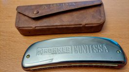 Hohner Contessa Mundharmonika mit Originaletui