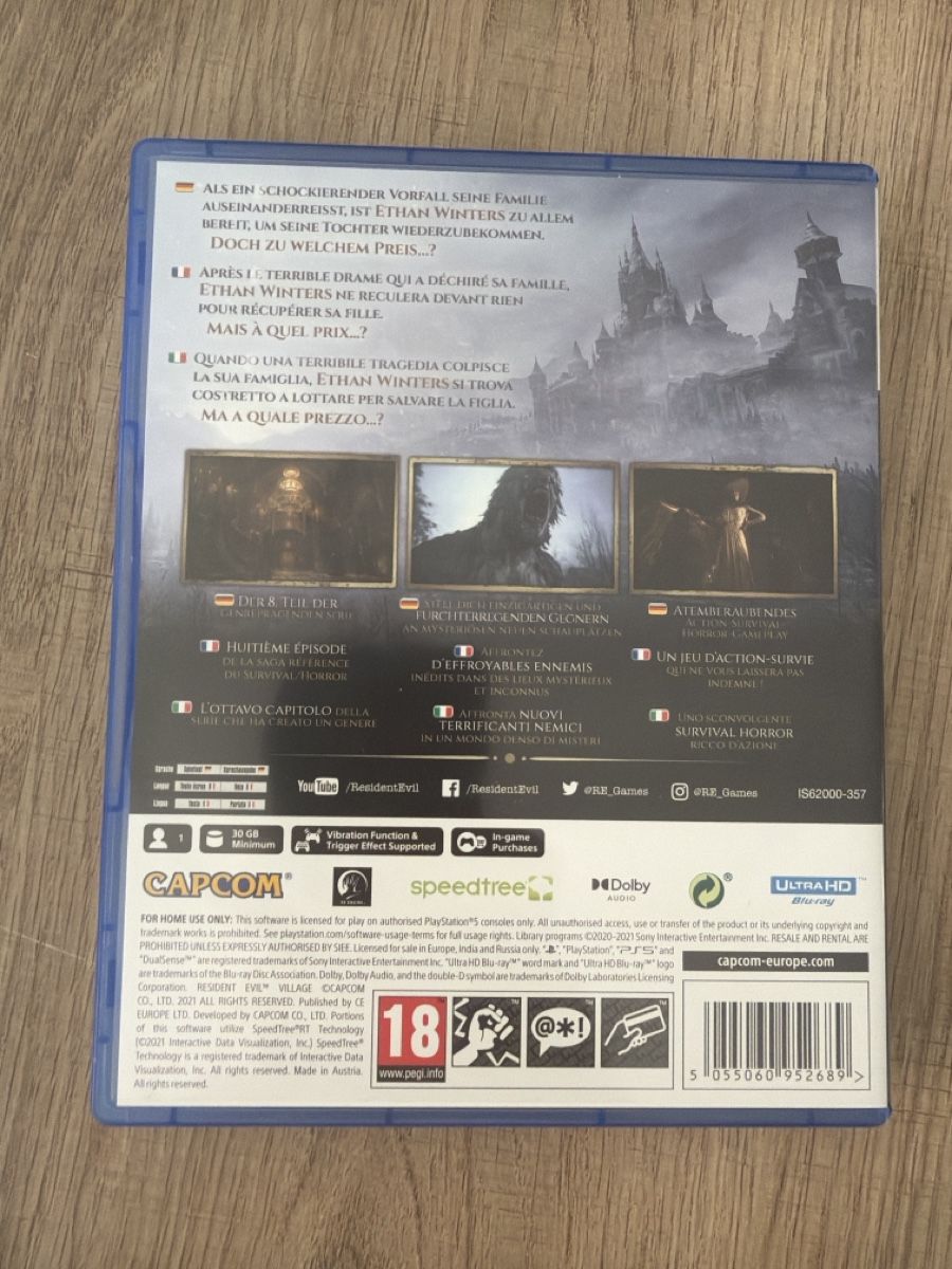 Spiele: Resident Evil Village Ps5 – Gebraucht aus Hagendorn von masterchieff 1