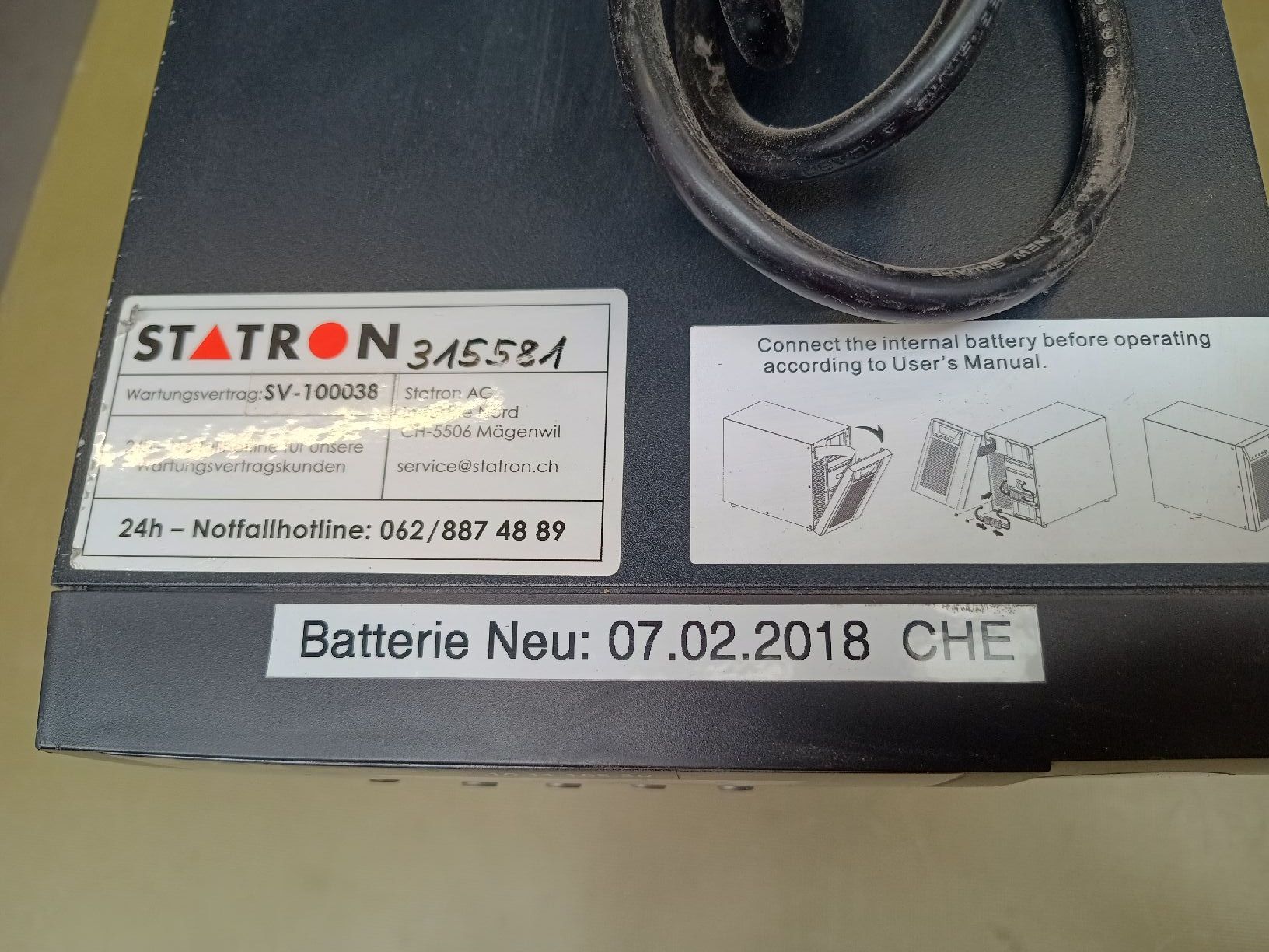 Eaton Caricatori & Batterie: Eaton 9130 USV Batterie, defekt – Difettoso da Döttingen venduto da Schlei 1
