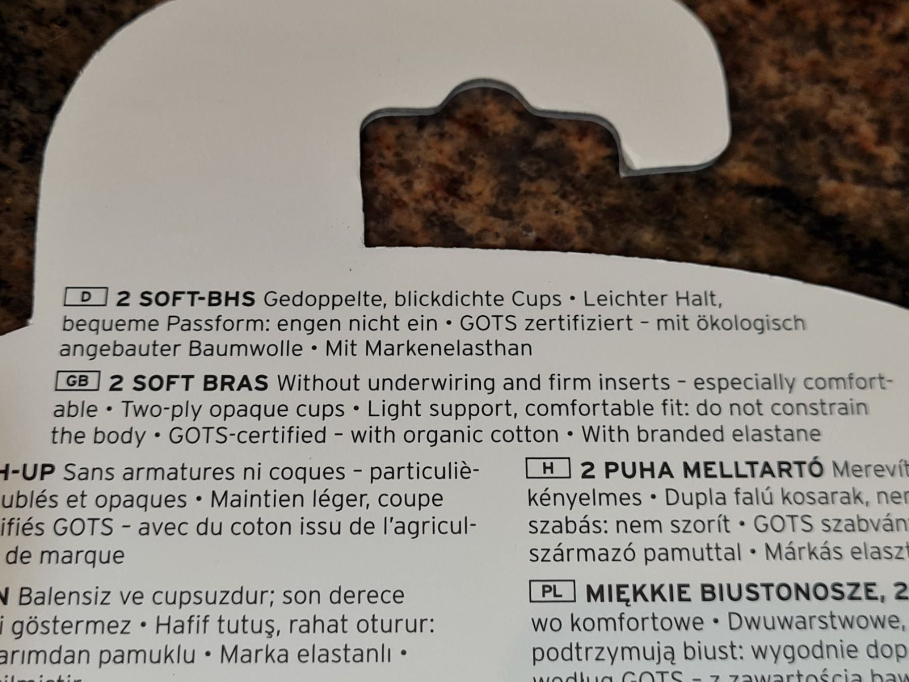 Tchibo Altra biancheria intima: 2 Neue BHs weiss und blauGr.85 B – Nuovo e nell'imballaggio originale da Döttingen venduto da Verkauf 4