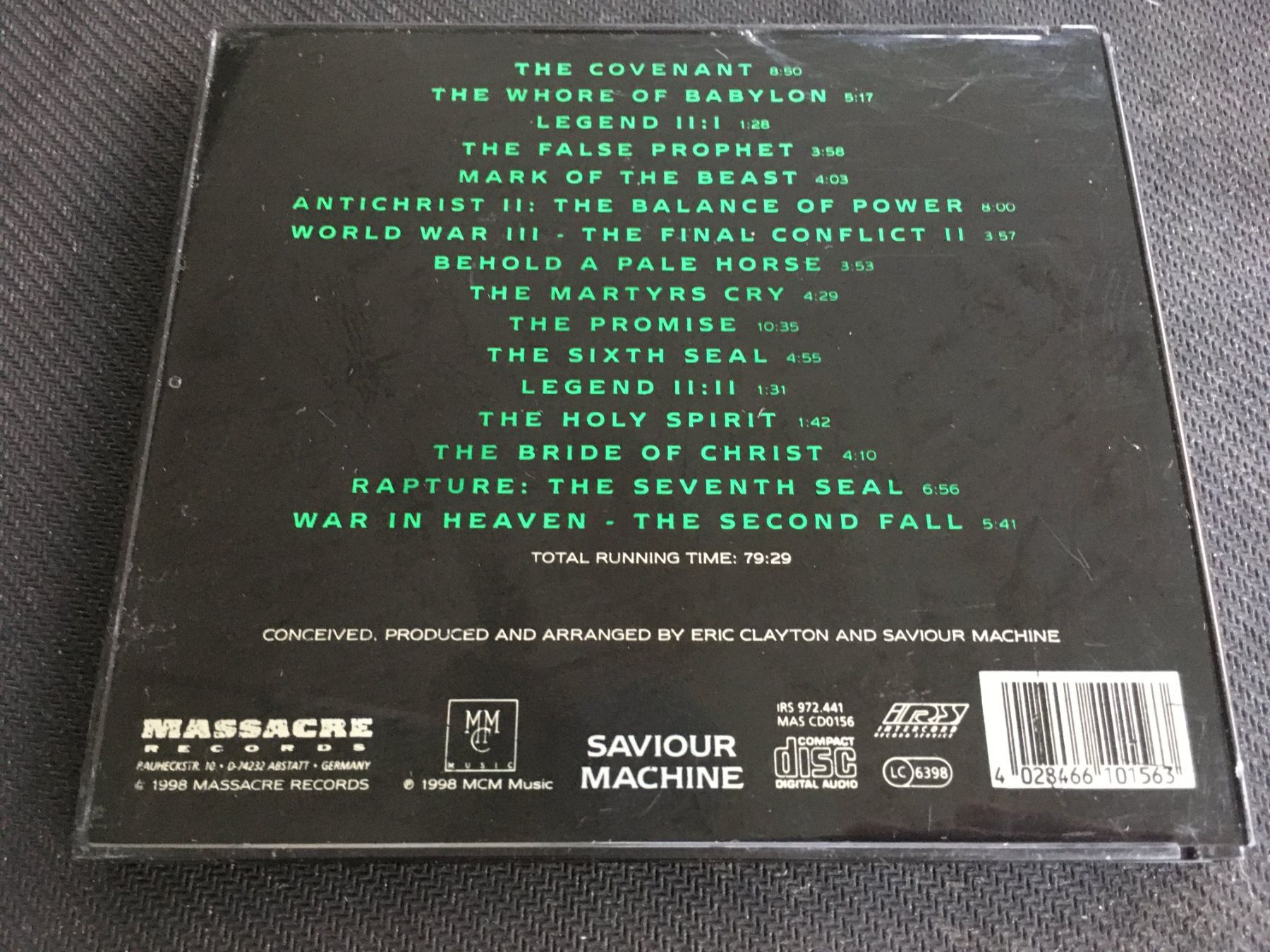 CDs: Saviour Machine - Legend part II -CD- – Gebraucht aus St.Gallen von MedienJoe 2