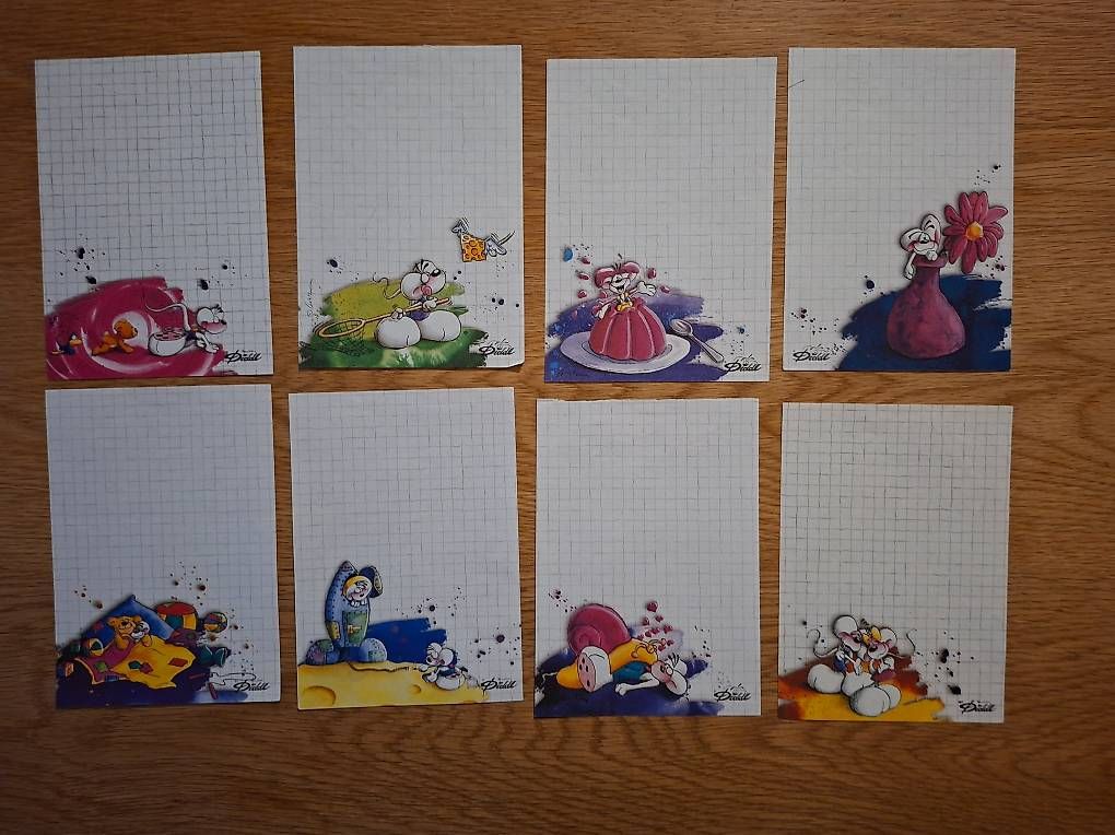 Carta: Seltene Diddl Blätter A6 Set 3 – Usato da Bischofszell venduto da bodesuri16