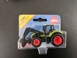Neu - Siku - 1392 - Claas Axion mit Frontlader