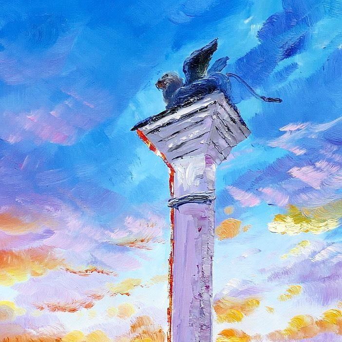 Riproduzioni & Creazioni: Modern Art - Venedig am Markusplatz – Nuovo (secondo la descrizione) da Larnaca venduto da KunstDepot24 3