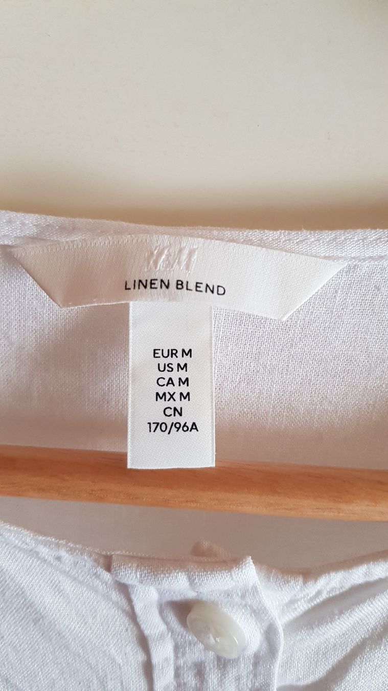H&M Camicette: Leinenbluse Sommer H&M Gr M Trachtenbluse Oktoberfest – Nuovo (secondo la descrizione) da Menznau venduto da Valinor 3