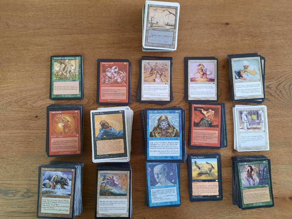 Magic the Gathering Kartensammlung 19952001 (1100 Karten) Kaufen auf Ricardo