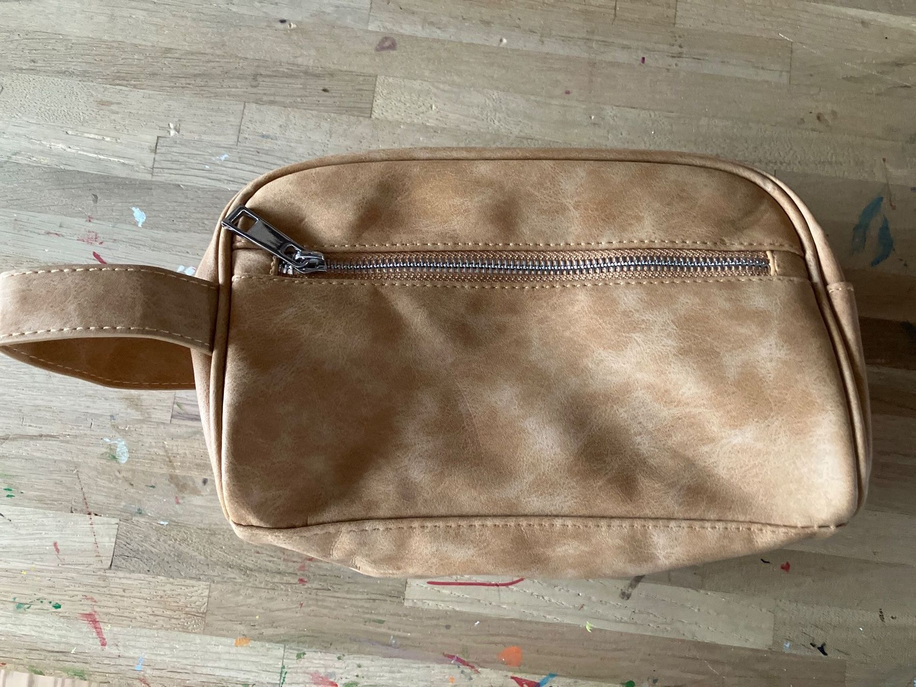 Custodie per cosmetici: Praktische Kosmetiktasche, hellbraun, NEU – Usato da Unterägeri venduto da Bettsofa123