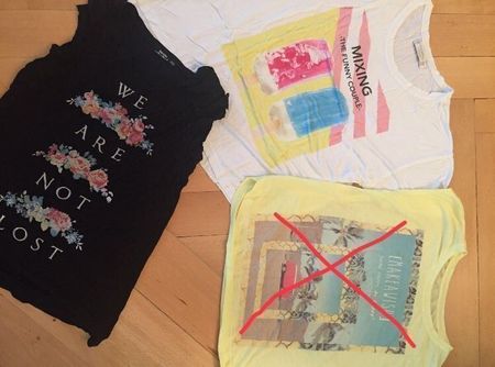 Lot 2 t-shirt Bershka et Pull & Bear