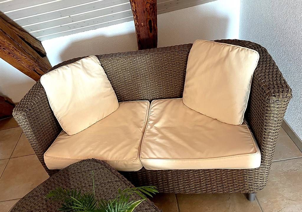 Micasa Sofas: Rattan Möbel – Gebraucht aus Knonau von Sunnyboy85 1