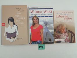 3 Bücher – Roman - Konvolut