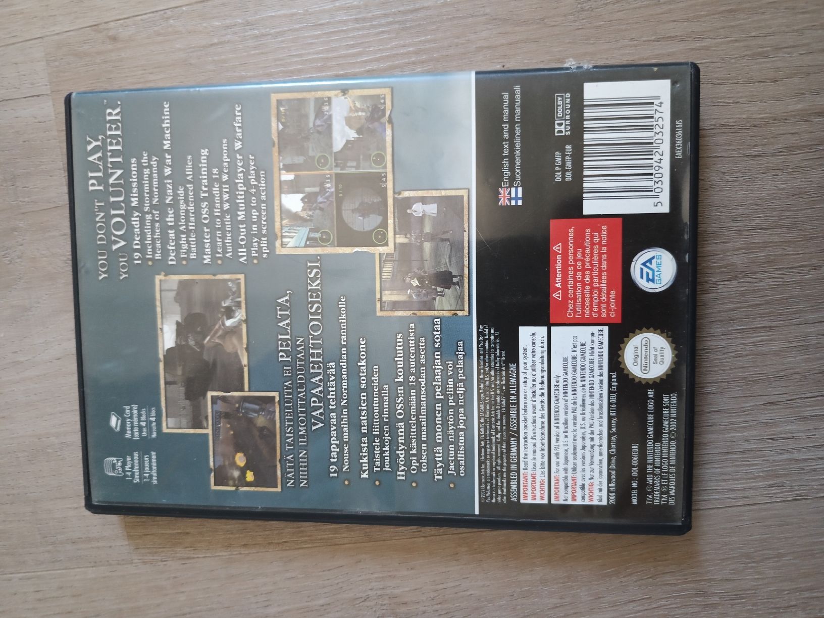 Giochi: Medal of Honor Frontline - Gamecube Klassiker – Usato da Mülligen venduto da MisterBubbles 1