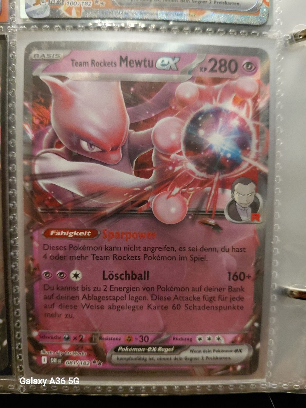 Pokémon Cartes à collectionner: Team Rokets Mewtu ex 081/182 – Neuf (Voir description) à Zuchwil par Sam-ler-in