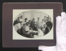 Fotografie Gruppenportrait mit Ärzten b