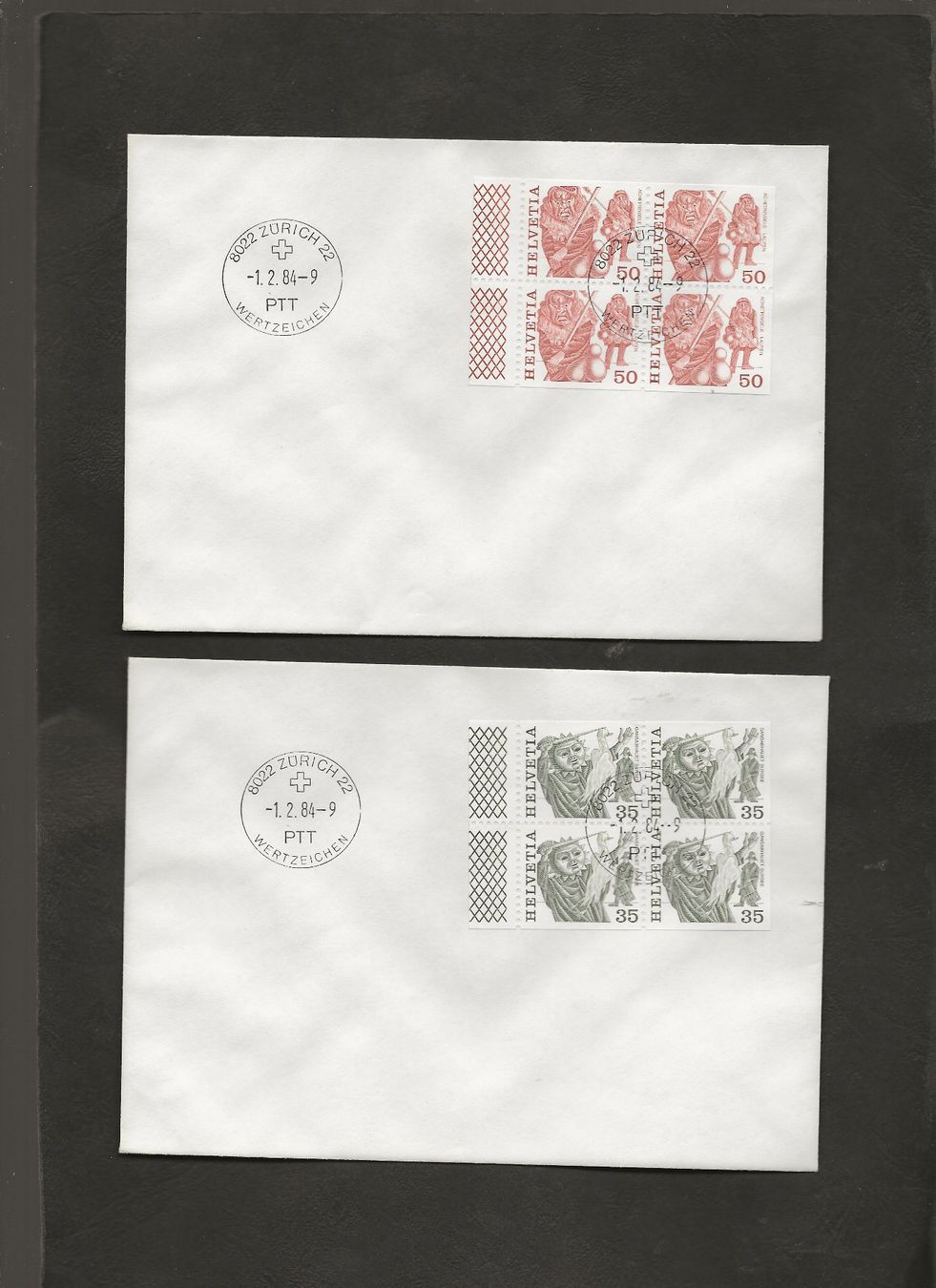 Tutti i francobolli: Schweiz 16 FDC 1979 bis 1984 – Usato da Au ZH venduto da xelagreb01 1