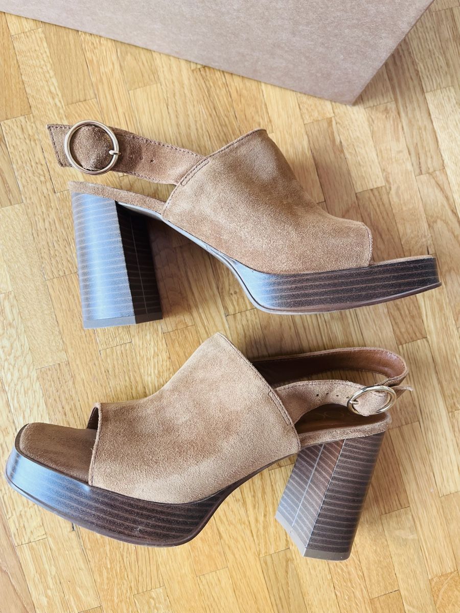 Damenschuhe: Bocage Sandales compensées en daim taille 39 – Neu und originalverpackt aus Petit-Lancy von jc1227 5