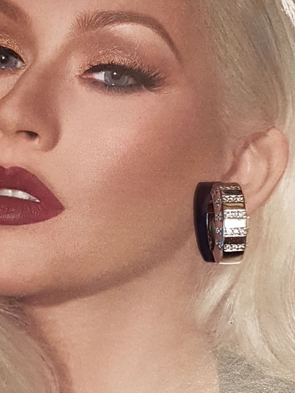 Boucles d'oreille: Wunderschöne Diamant Ohrcreolen – Neuf (Voir description) à Unterägeri par Altgoldschmuck 1