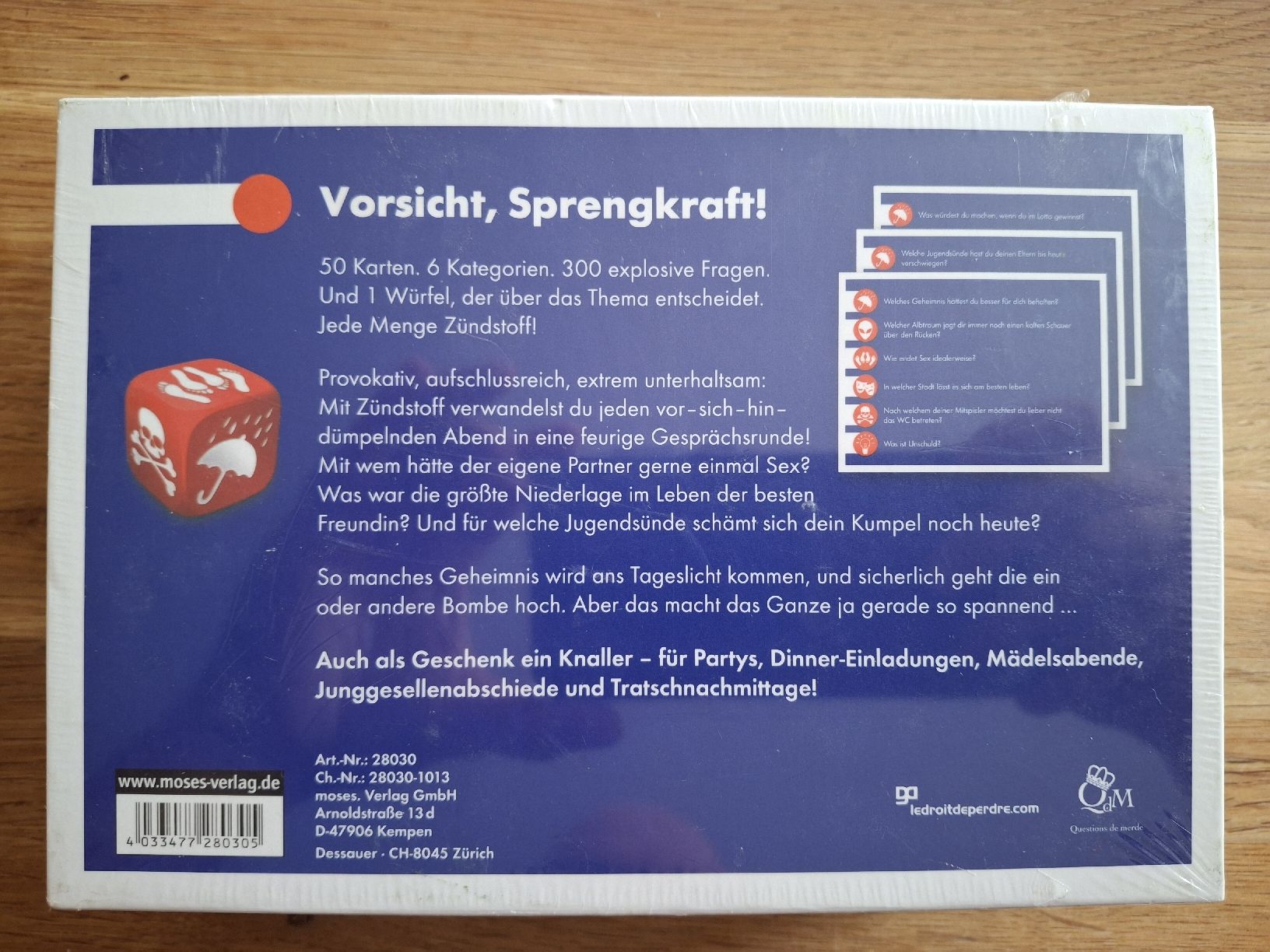 Giochi: Gesellschaftsspiel Zündstoff – Usato da Zürich venduto da Vordermannd86 1