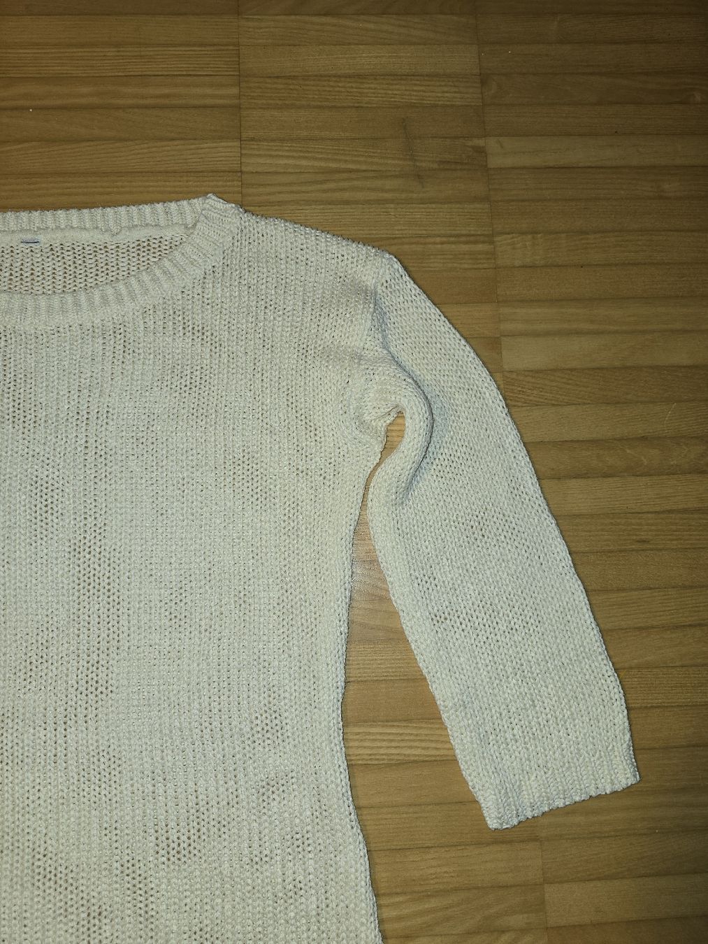 Pulls & Sweat-shirts: Strickpullover, eierfarbe, Grösse XS, ungetragen – Neuf (Voir description) à St. Gallen par A.W.128 1