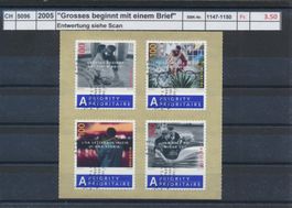 2005 "Grosses beginnt mit einem Brief", ET - Stempel