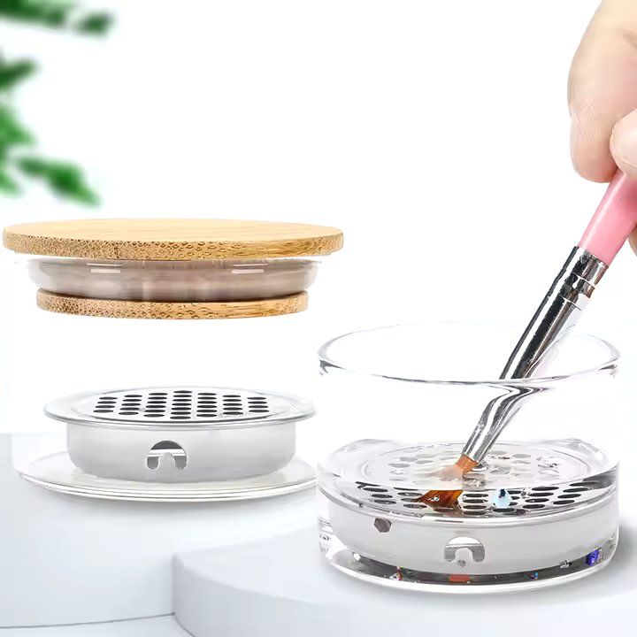 Unghie finte: Dappen Dish mit Deckel – Nuovo e nell'imballaggio originale da Riffenmatt venduto da Nail_Art_Outlet
