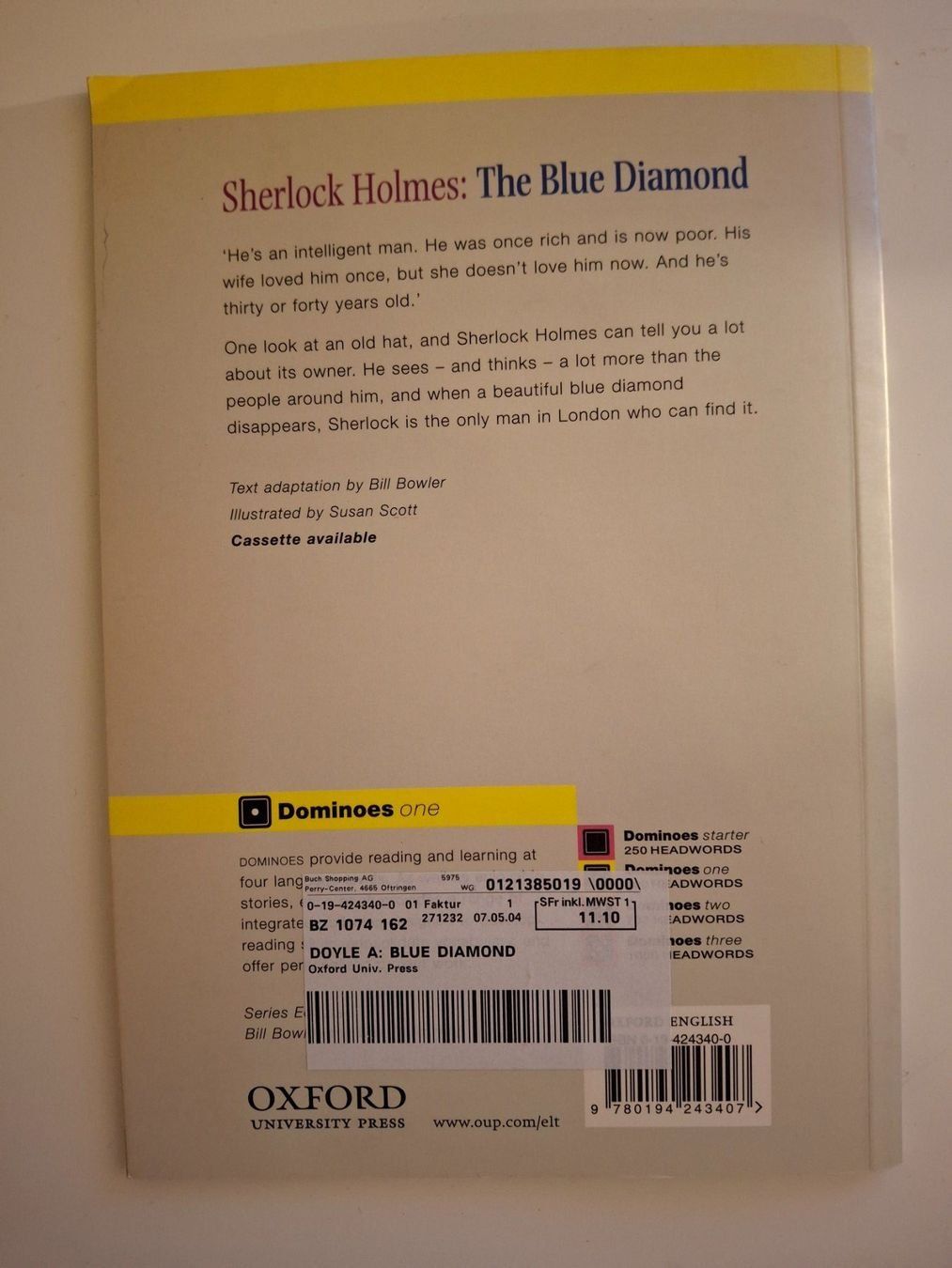 Libri: Sherlock Holmes: The Blue Diamond - Buch – Nuovo (secondo la descrizione) da Walterswil SO venduto da peiper2 1