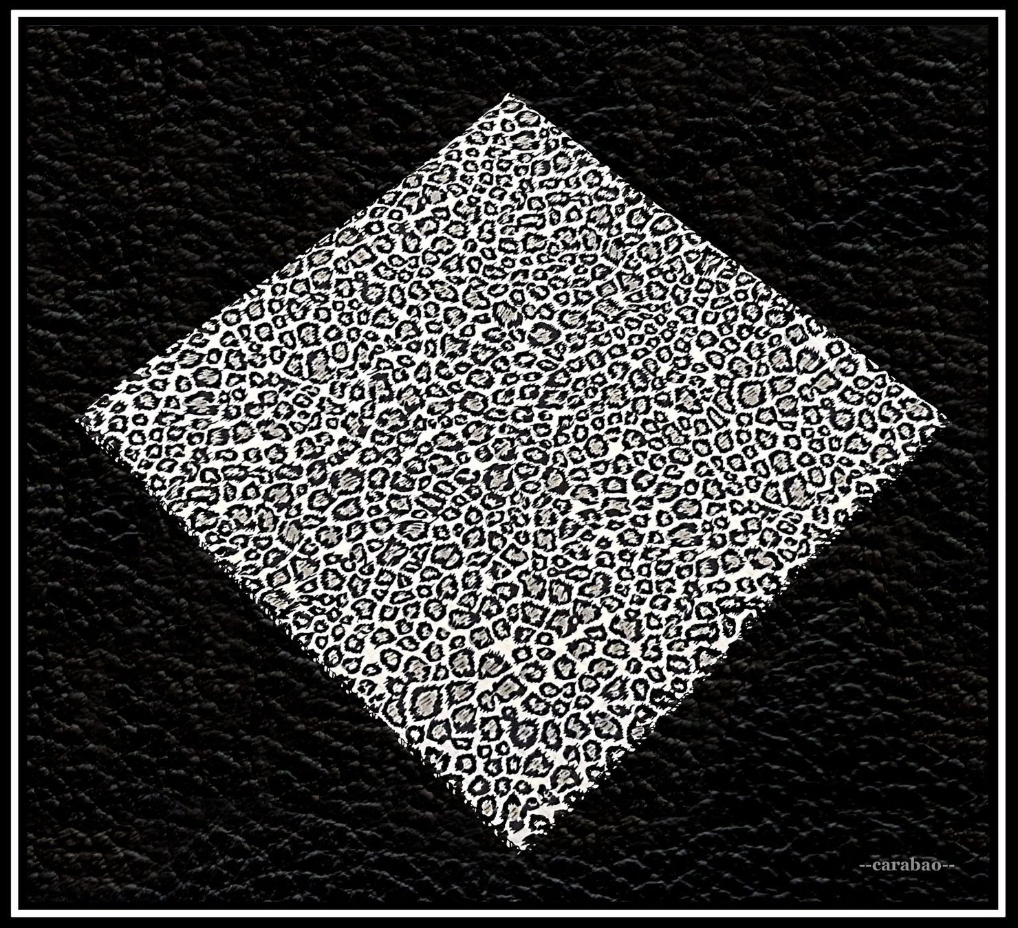 Foulard & Sciarpe: Bandana / Leopard-Muster / Grau – Nuovo (secondo la descrizione) da Winterthur venduto da -carabao- 2