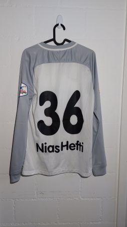 FC Wil Matchworn Trikot 2018/19 #36 HEFTI