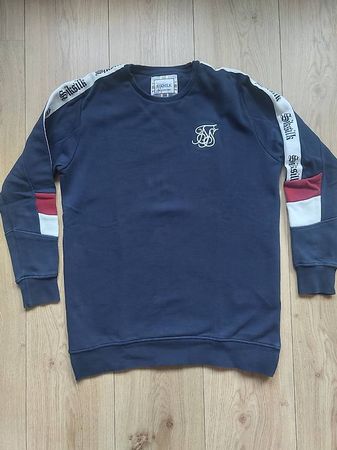 Siksilk Pulli Blau Grösse M