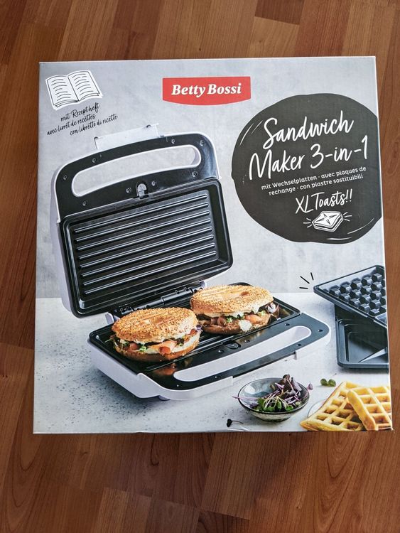 Sandwichmaker 3in1 von Betty Bossi Kaufen auf Ricardo