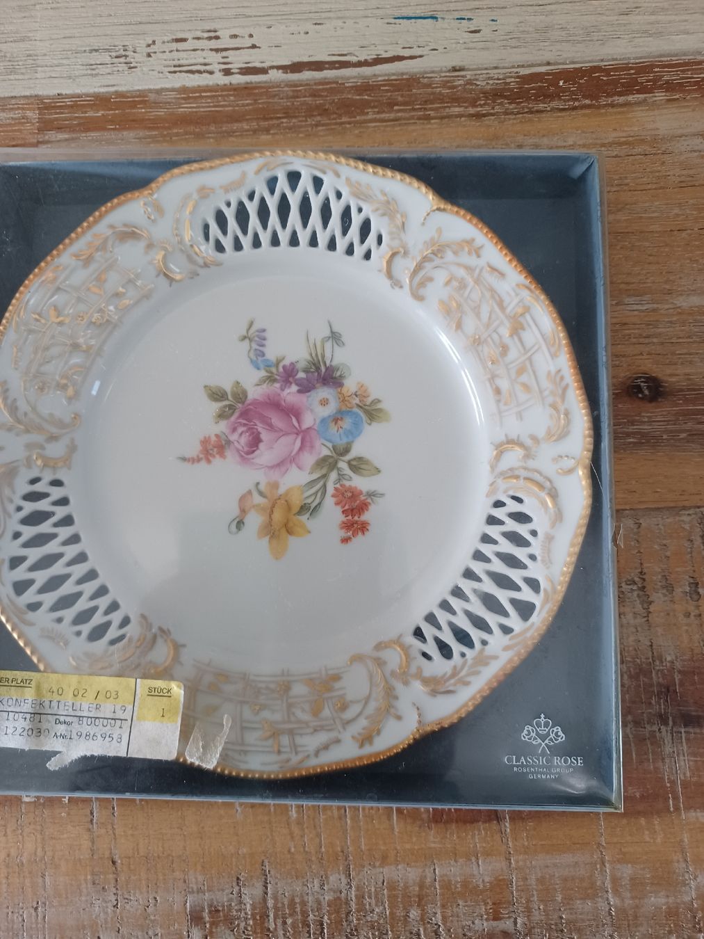 Rosenthal Piatti: Rosenthal Classic Rose Teller, Golddekor – Nuovo (secondo la descrizione) da Boswil venduto da Joli2222 3