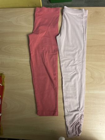2 naturaline Mädchen Leggings 7/8  Gr. 140