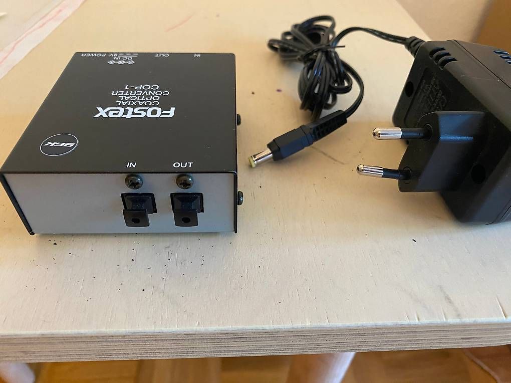 Convertisseurs: Fostex COP1 optical to coax spdif converter – D'occasion à Puplinge par Willi1203 2