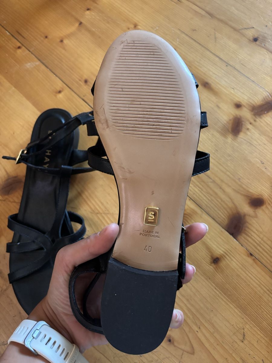 Scarpe da donna: Leder Sandalen, Grösse 40 – Usato da Richterswil venduto da MelBaumann 1
