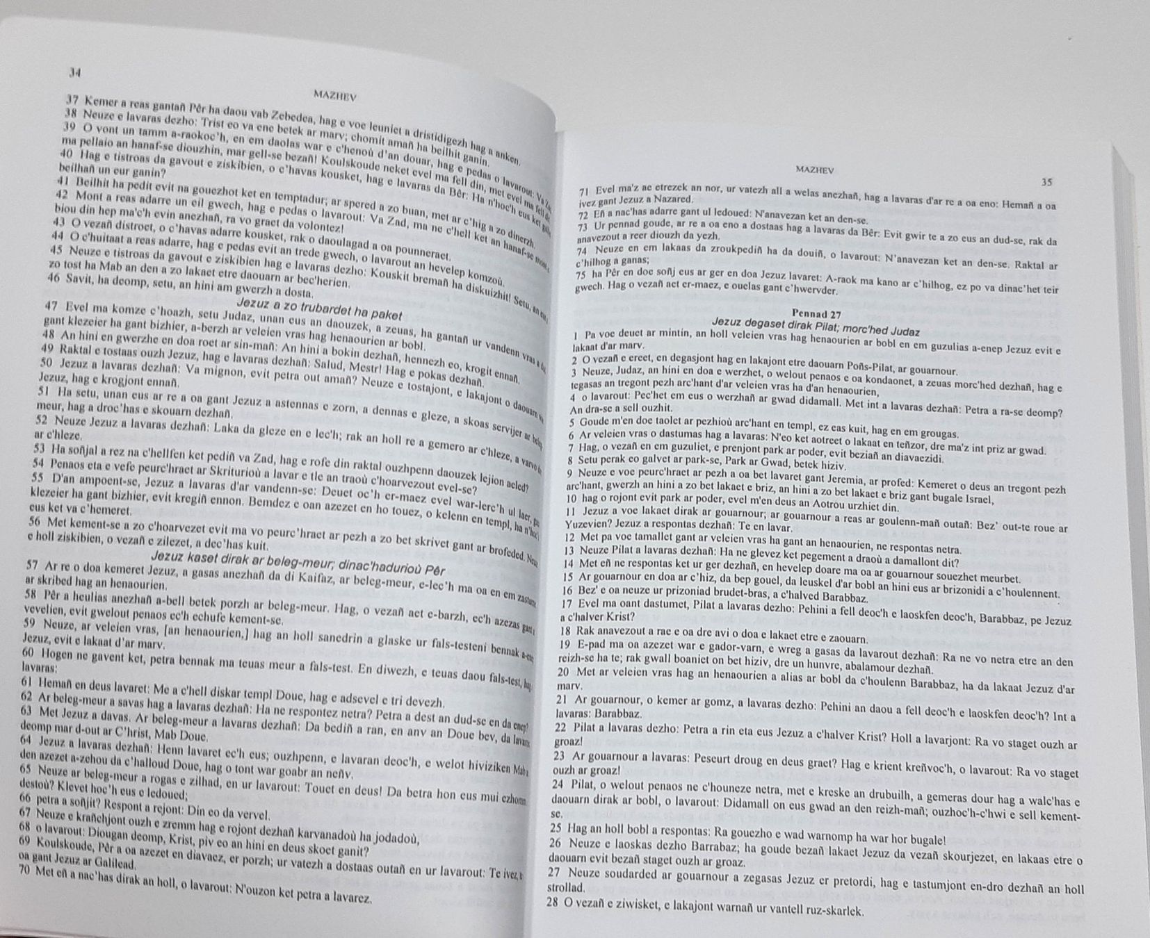 Libri: Testamant Nevez Koad 21 – Usato da Savagnier venduto da Marderuth 2