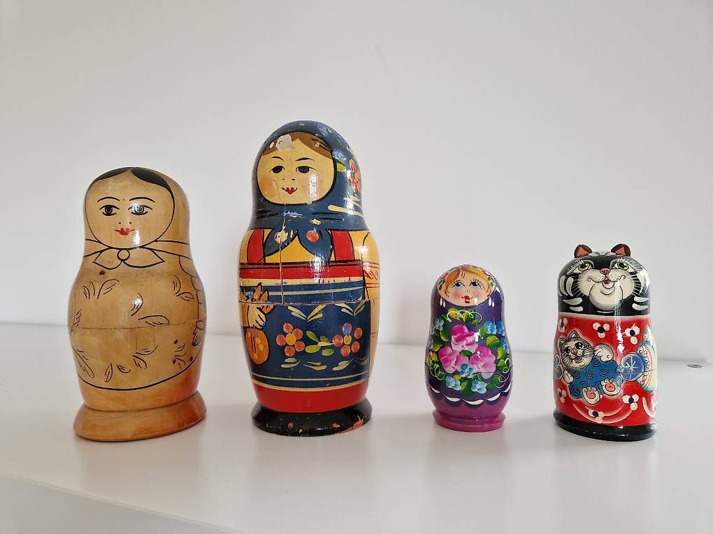 Statuette: Matrioske originali – Usato da Bidogno venduto da ciuffi-uffi