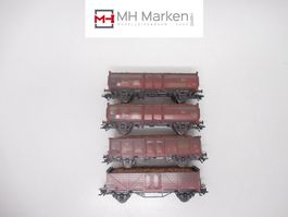 Trix 24025 4-teiliges DB Güterzugset Rübentransport DC GS H0