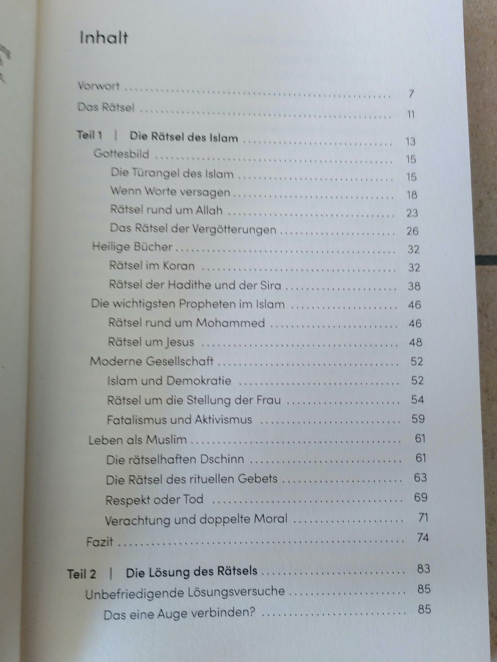 Libri: DIE REFORM DES ISLAM/ KURT BEUTLER – Usato da Brugg AG venduto da olamim 2