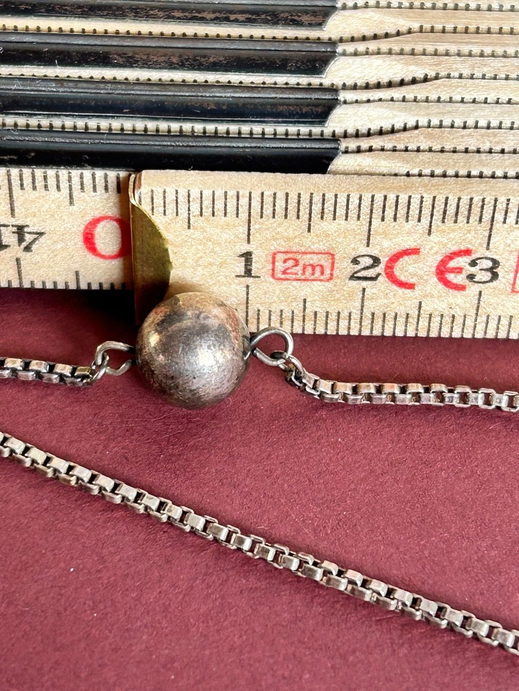 Catenine: Silberkette Silberkugel (40cm) – Usato da Laufen venduto da Bellavitaboom 5