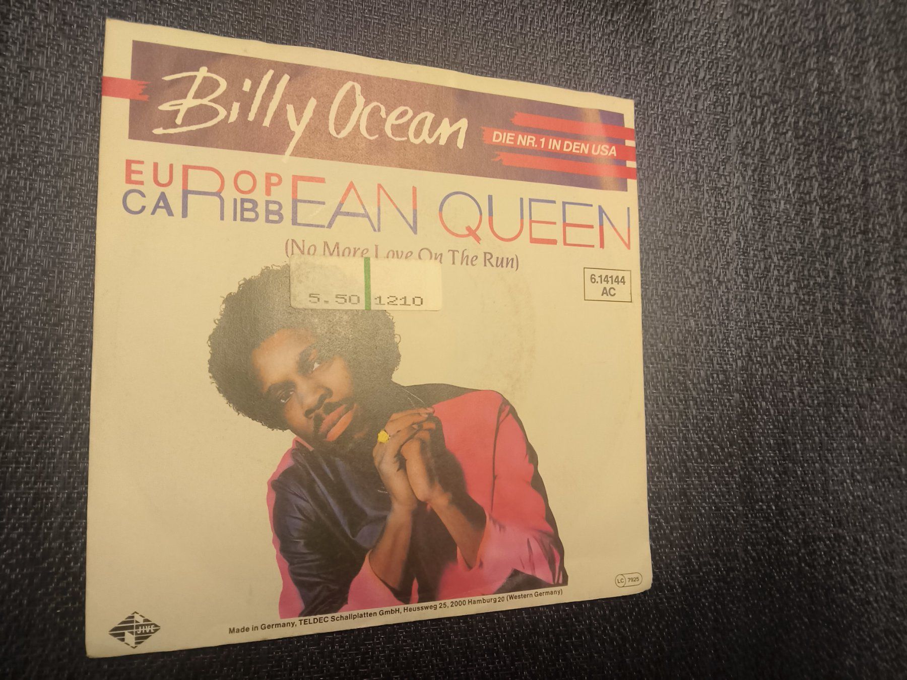 Dischi in vinile: VINYL Single: Billy Ocean - European Queen – Usato da Allschwil venduto da marketingprojects 2
