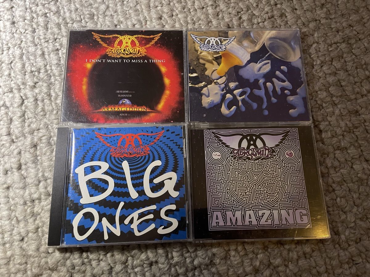 CDs: 4x Aerosmith – Gebraucht aus Reinach AG von trigger7811