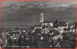THALWIL und die Glarneralpen - phot. Rud. Suter Oberrieden