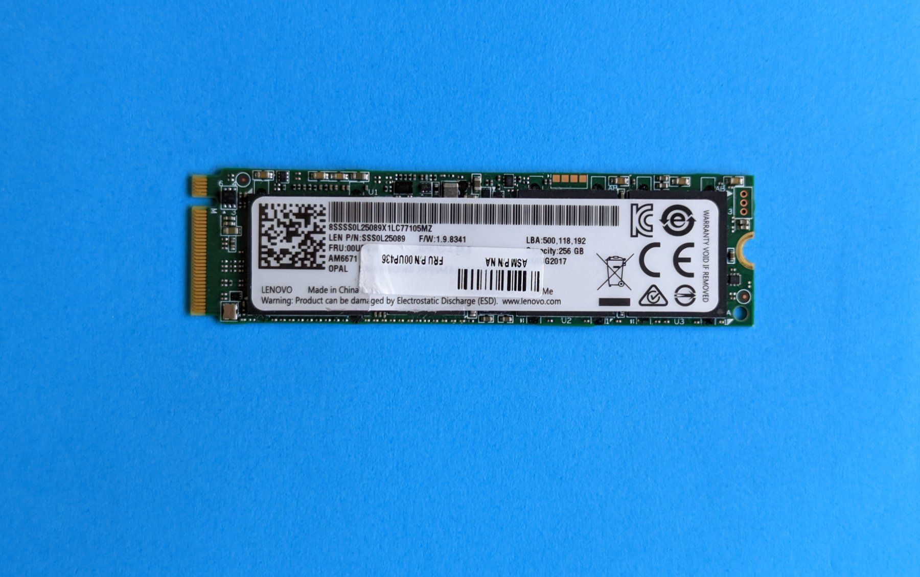 Lenovo Dischi rigidi: Lenovo Solid State Drive Nvme 256GB – Usato da Suhr venduto da augustavat