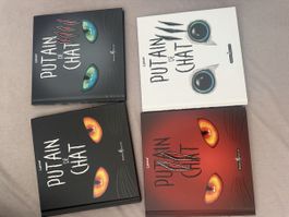 Lots de 4 livres humoristiques sur les chats
